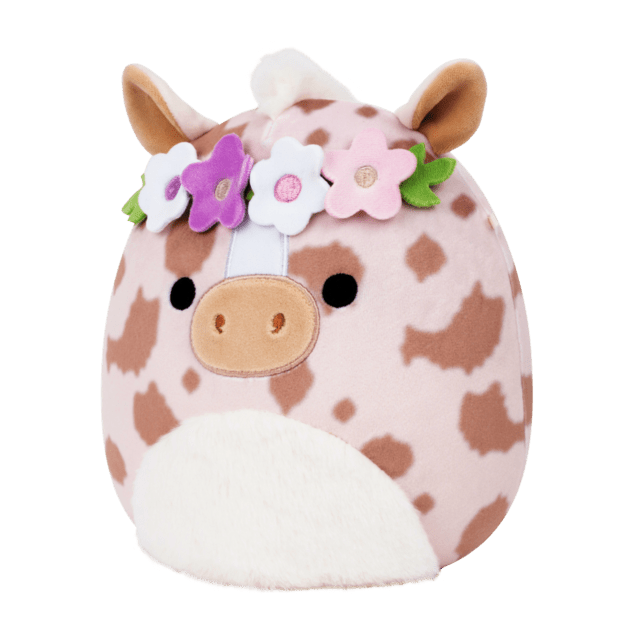 SQUISHMALLOWS Konj s cvjetnom krunom - Charla