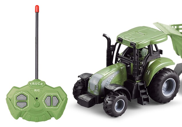Traktor s vlečkou RC na diaľkové ovládanie 37 cm
