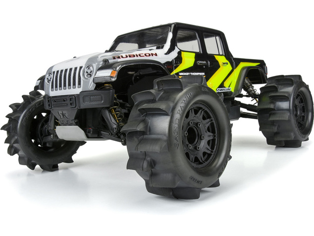 Pro-Line koleso 1:10, pneumatika 2.8" Sand Paw HP Belted, čierna doska Raid 12/14mm (2)