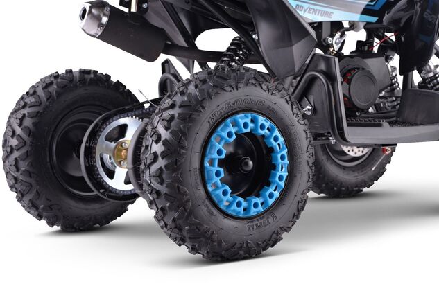 Benzínová čtyřkolka pro děti Beneo Motors Adventure modrá - 50cm3