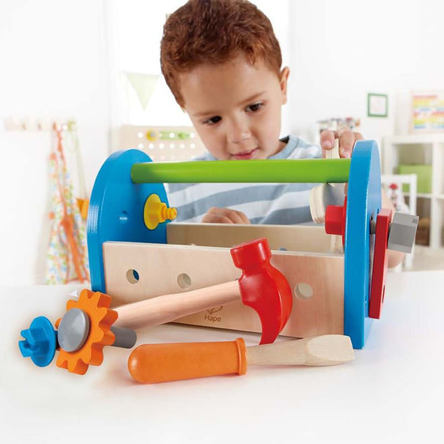 Hape Montagebox mit Werkzeug