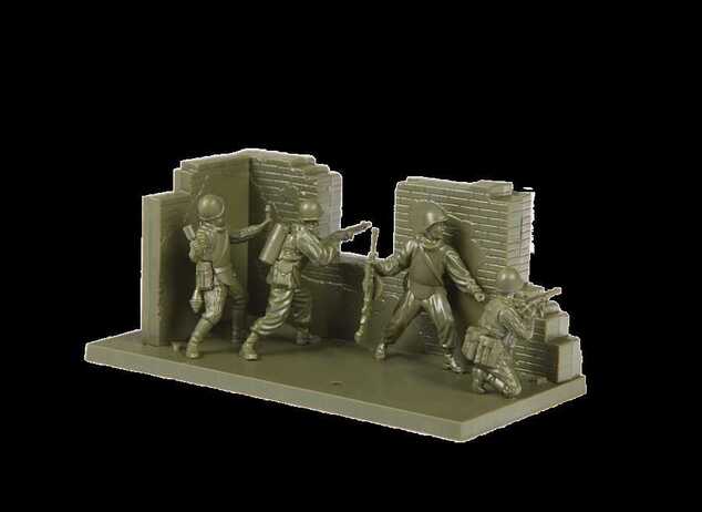 Wargames (WWII) фигурки 6271 – Съветска щурмова група (1:72)