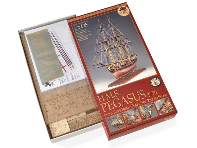 VICTORY MODELS HMS Pegasus 1776 1:64 kit