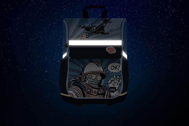 Rucsac școlar BAAGL Zippy Spaceman
