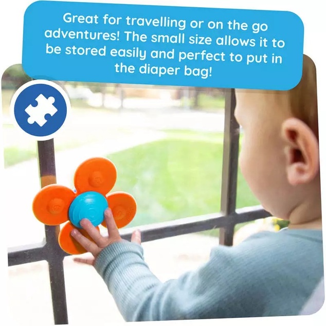 Fat Brain Spinner Whirly Squigz - Single