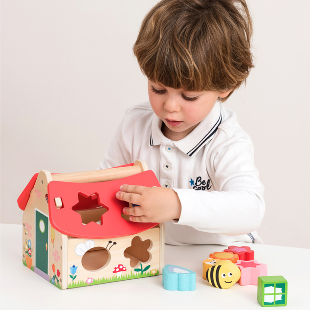 New Classic Toys Domček - vkladanie tvarov