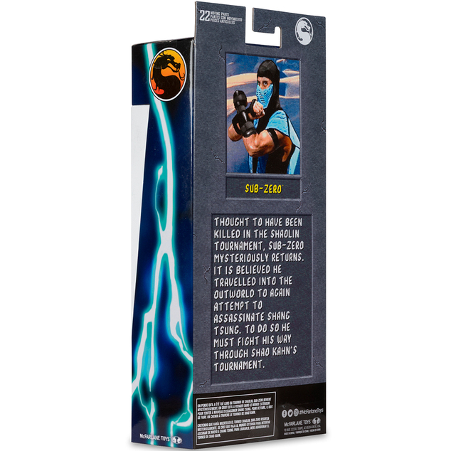 Akcijska figura Mortal Kombat Klassic Sub-Zero (Ice Clone) (18 cm) od McFarlane Toys