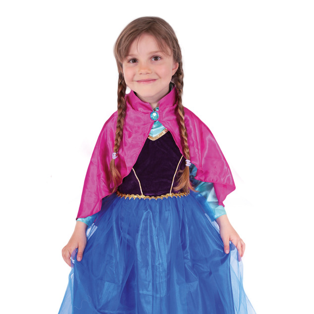 Detský kostým princezná zimná Anička DELUXE (S) e-obal