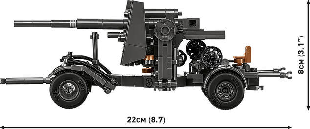 Cobi 8,8 cm protilietadlový kanón, 1:35
