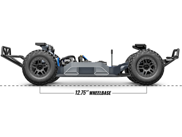 Traxxas Slash 4x4 1:10 VX3 RTR negru
