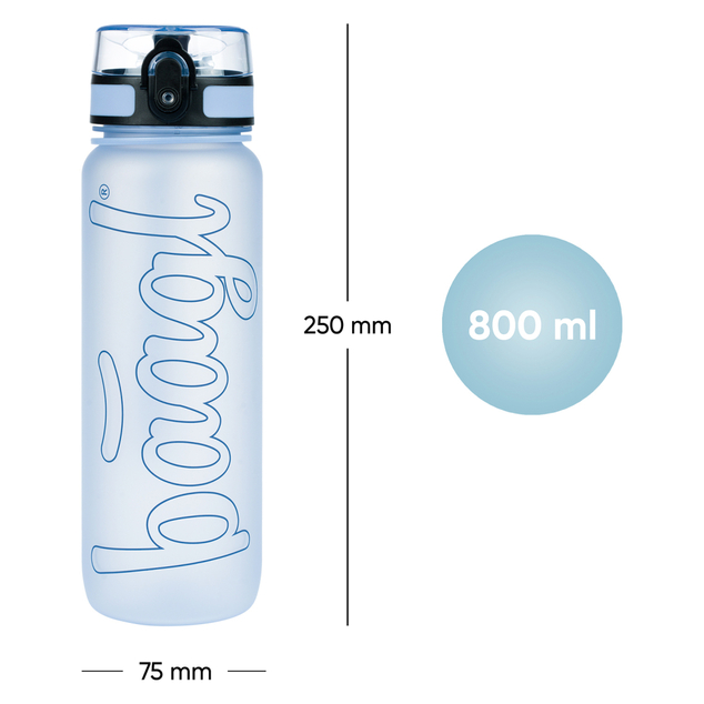 BAAGL Tritanová fľaša na nápoje Dast Blue, 800 ml