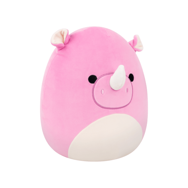 SQUISHMALLOWS Ružový nosorožec - Norma Jean, 30 cm