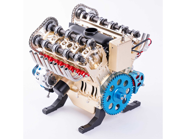 Teching motor V8
