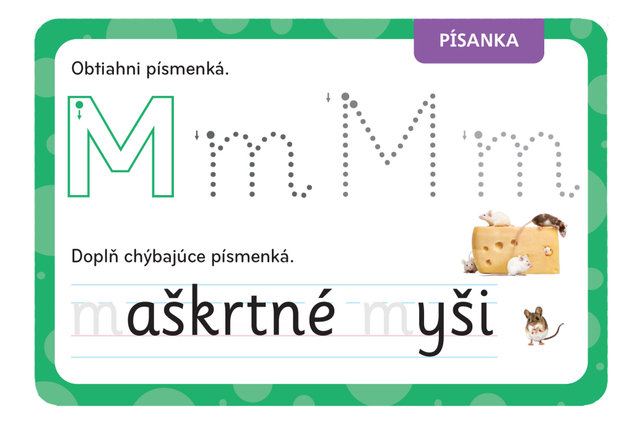 Kúzelný tablet &amp; stierateľné karty –  Prvé PÍSANIE