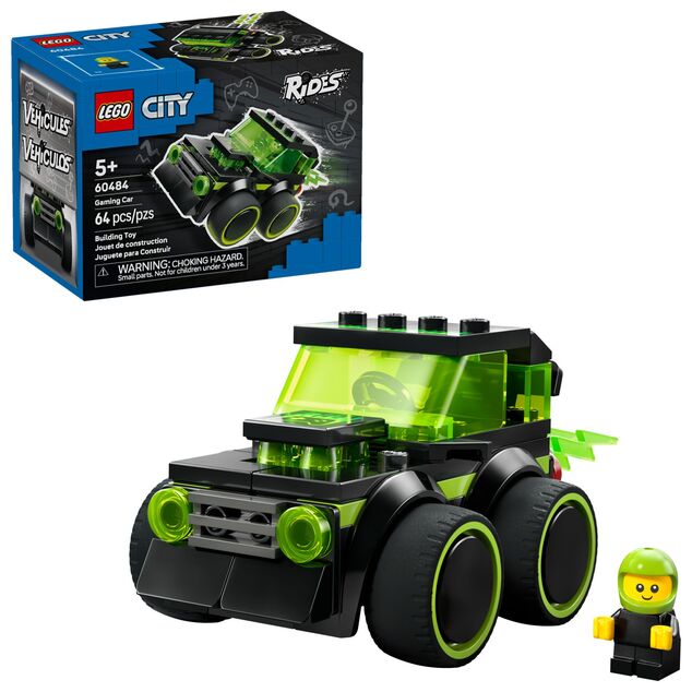 LEGO® City 60484 Autíčka – Herné pretekárske auto