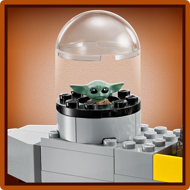 LEGO® Star Wars™ 75410 Mando, Grogu a stíhačka N-1 Starfighter™