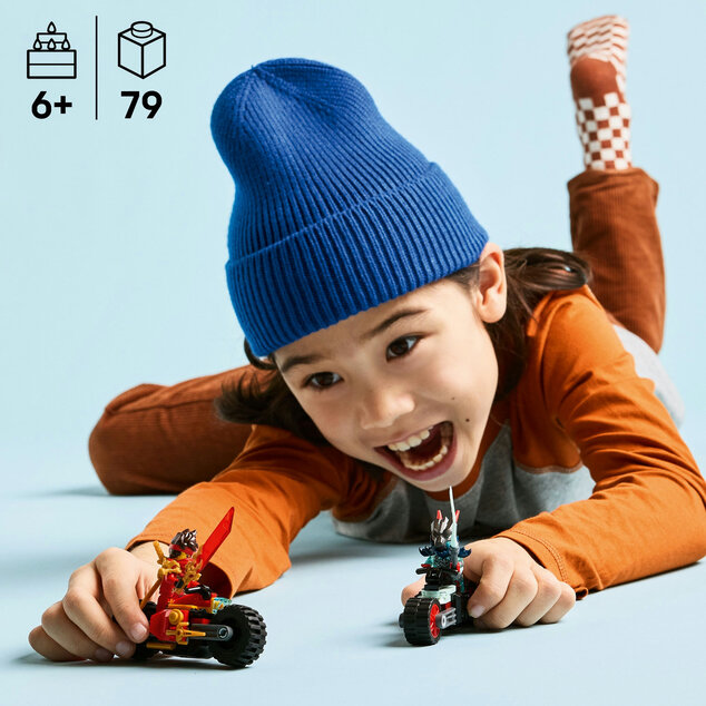 LEGO® NINJAGO® 71838 Kai și cursa pe motocicletă