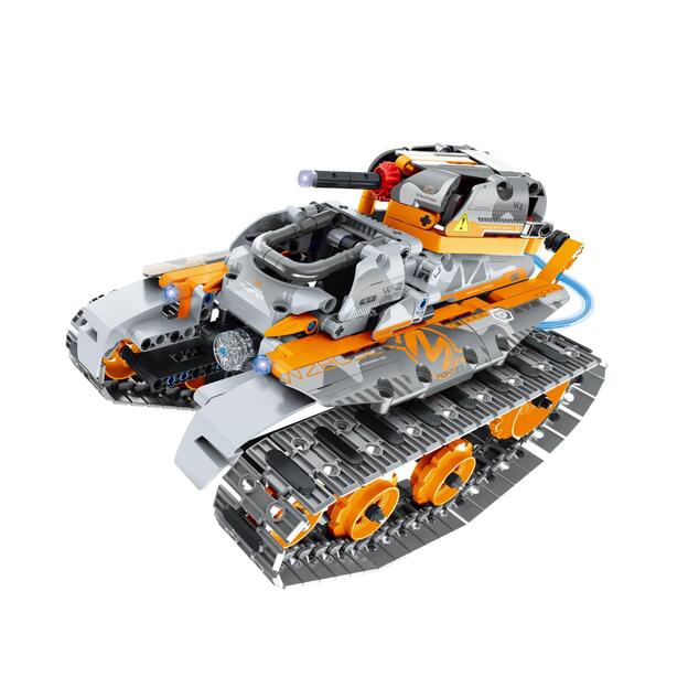 Stavebnica iM.MASTER 4v1 programovateľný tank RC plast 2,4 GHz 554 dielikov + dôb. pack