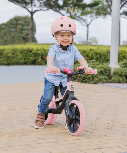 Globber odrážadlo GO BIKE ELITE DUO- PASTEL PINK