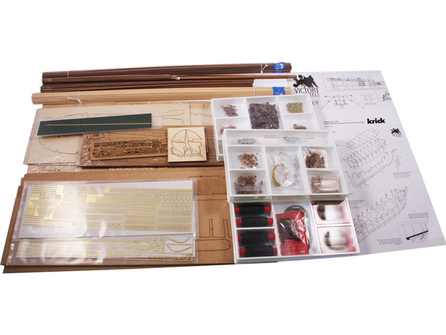 VICTORY MODELS HMS Fly 1776 1:64 kit