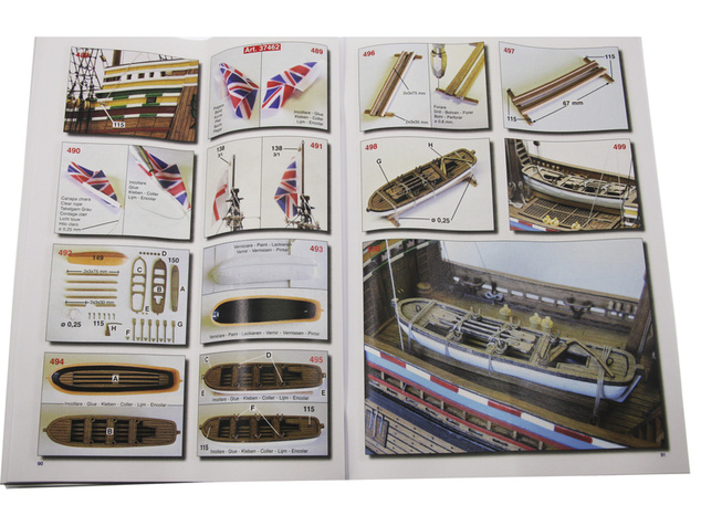 Kit Mantua Model Mayflower 1:64