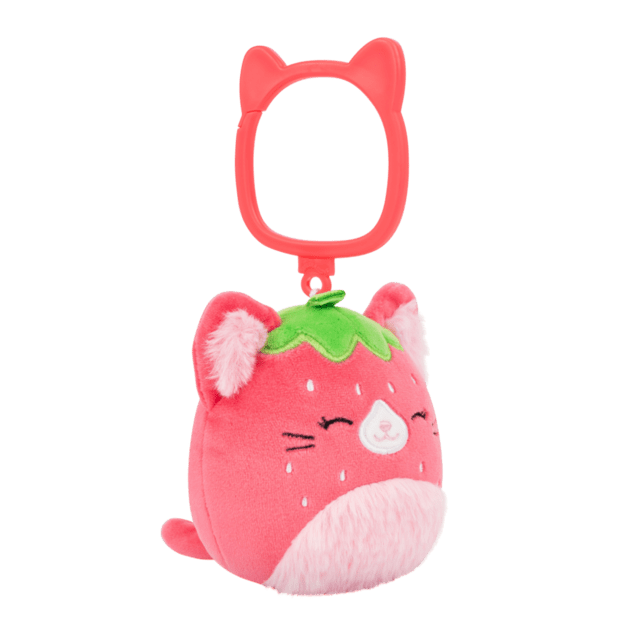 SQUISHMALLOWS Kulcstartó Eper macska - Olma