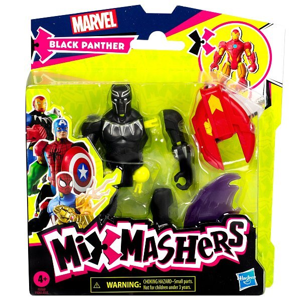 HASBRO - Avengers Mixmashers Black Panther Figur