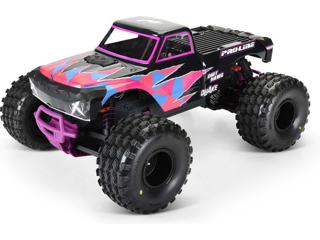 Pro-Line kerék 1:10 gumiabronccsal Dirt Hawg 2.0 2.6", fekete Stock tárcsa (2): Arrma Quake, Gorgon