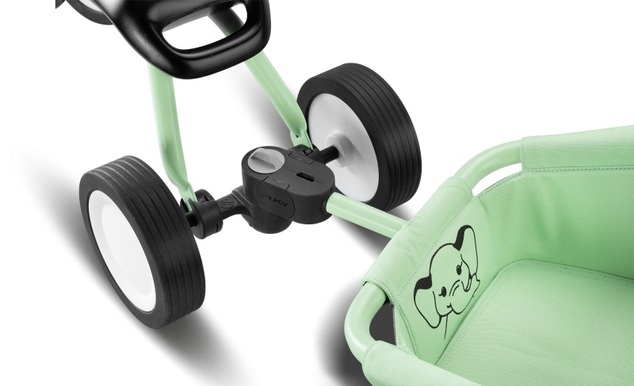 PUKY Odrážadlo WUTSCH TRAILY BUNDLE, pastell green