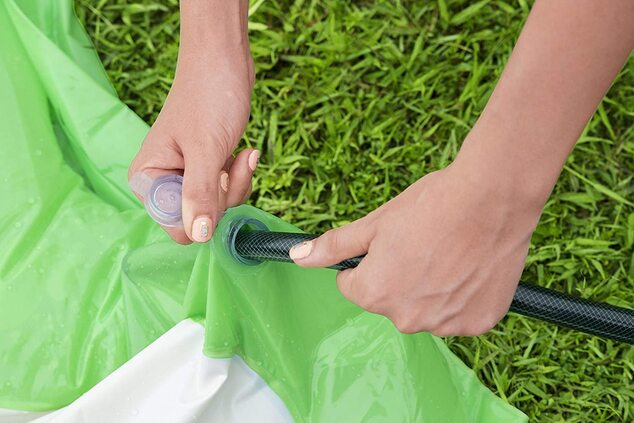 Bestway 52389 Vodná šmykľavka H2OGO Friendly Frog Slide 4.88m