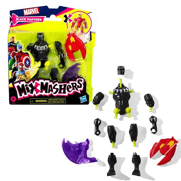 HASBRO - Avengers Mixmashers Black Panther Figur