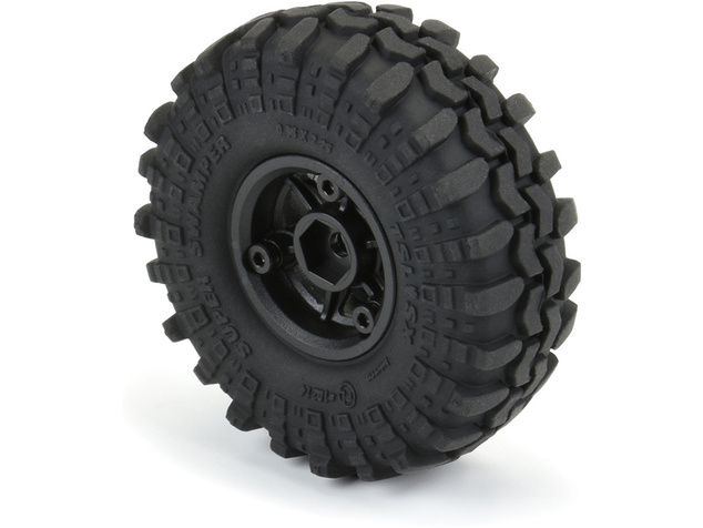 Pro-Line kolo 1.0" 1:24, pneu Interco Super Swamper, disk čierny H7 (4)
