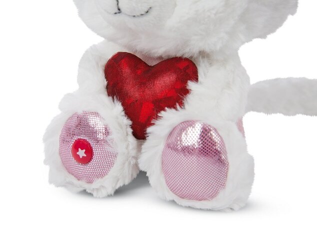 NICI Glubschis plišani miš Luvi Nubi 15cm, ZELENI