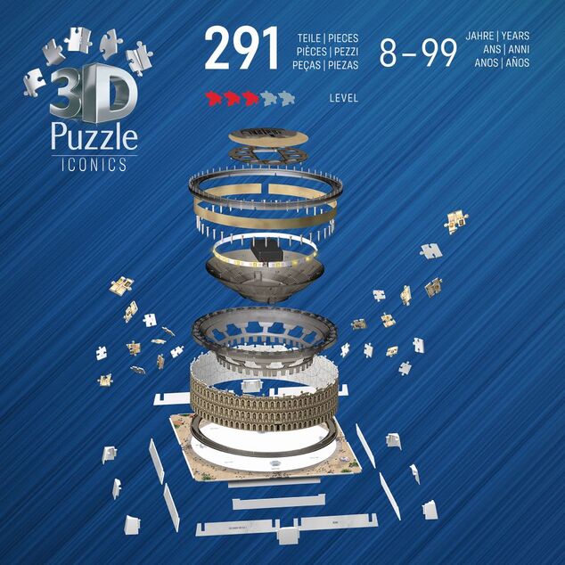 Ravensburger Iconics: Koloseum (Nočná edícia)