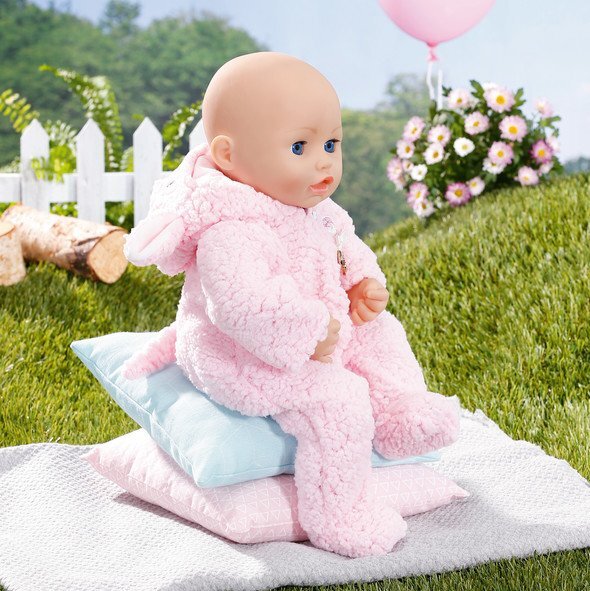 Baby Annabell Deluxe Overal Ovečka, 43 cm