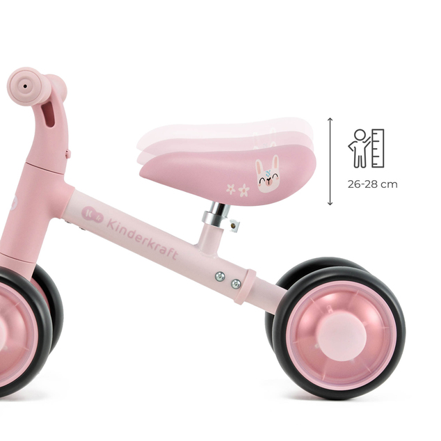 KINDERKRAFT Odrážadlo Cutie Flash Pink