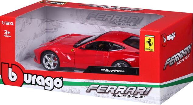 Bburago 1:24 Ferrari F12 Berlineta Rot