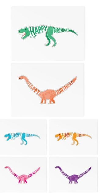 TATTonMe Tetovačky pre deti Dinosaury narodeninová sada