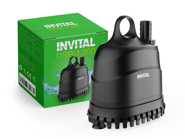 INVITAL čerpadlo so spodným nasávaním 1200 l/h 1,8m