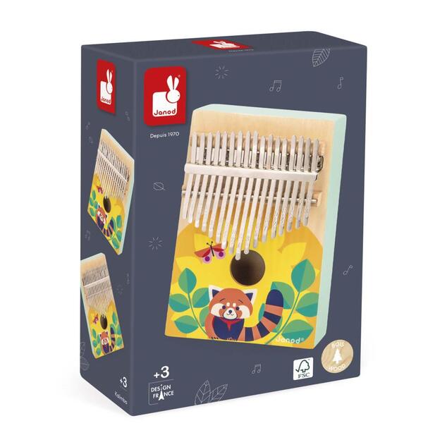 Janod Gioia Instrumento musical de madera para niños Kalimba