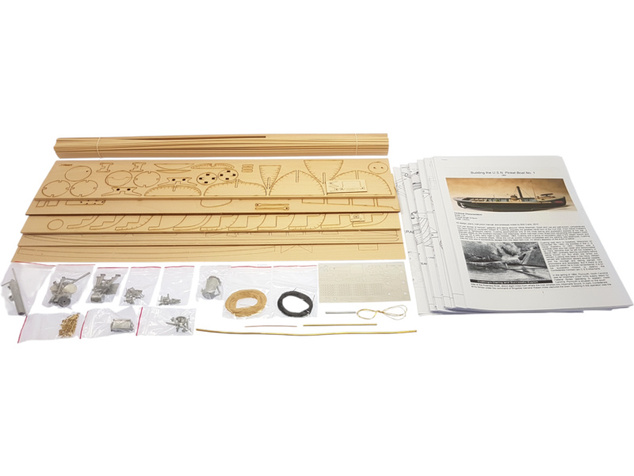 Model Shipways USN Picket Boat 1864 1:24 komplet
