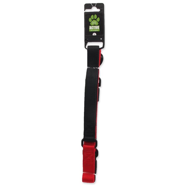 Vodítko Active Dog Bungee Neoprene L červené 2,5x120cm
