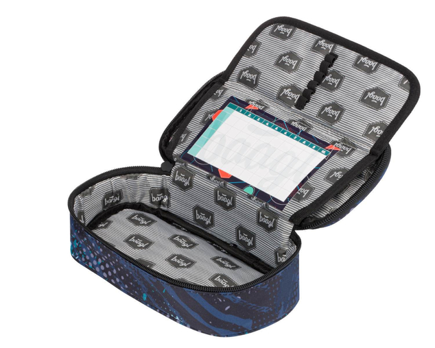 BAAGL Školský peračník etui Skate Štruktúry