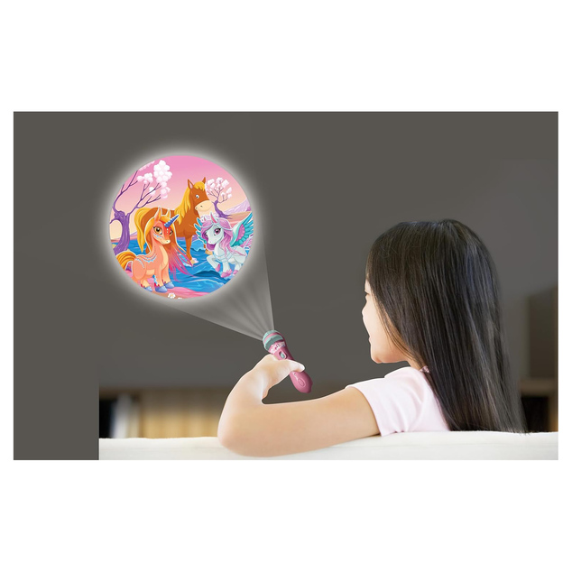Lexibook Taschenlampe mit Projektor Einhorn