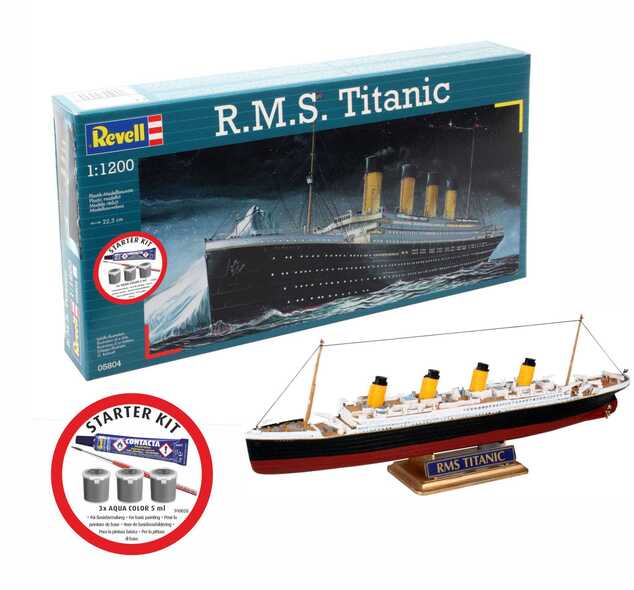 Starter Kit nave 75804 - R.M.S. Titanic (1:1200)