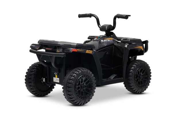 Licencovaná elektrická štvorkolka Arctic Cat 12V so zadným pohonom, čierna, LED svetlá, Lí