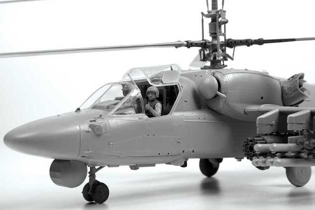 Model Kit vrtulník 4830 - Ka-52 (1:48)