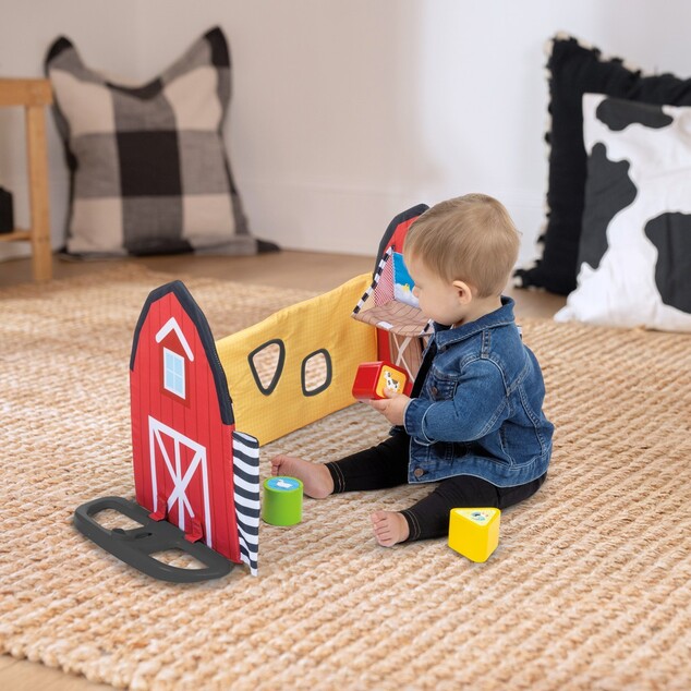 Baby Einstein Deka na hranie s 3D farmou Busy Barnyard™