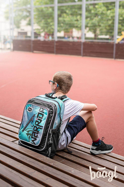 BAAGL Schulrucksack Cubic Krieger