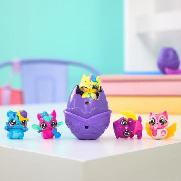 Hatchimals Jedno balenie Neónová dúha